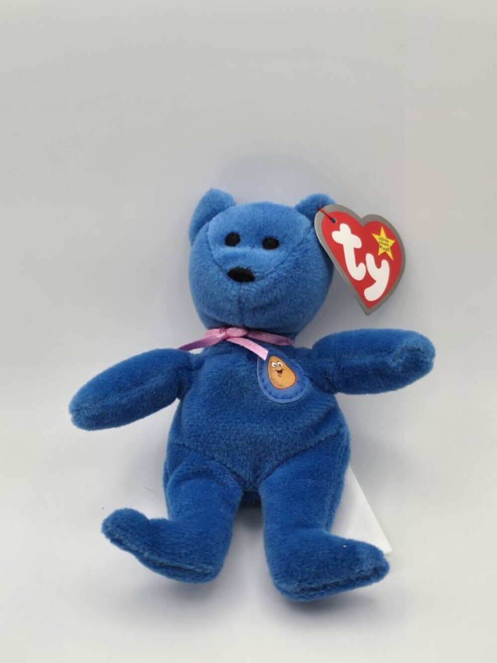 McNuggets the Bear 2004 McDonald’s Corp Blue TY Beanie Baby plush Ty Teddy Bear